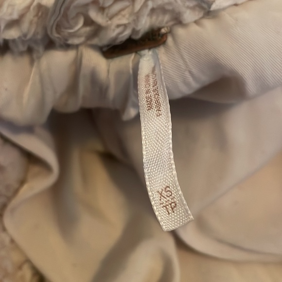 Free people tan teddy coat - Picture 4 of 5